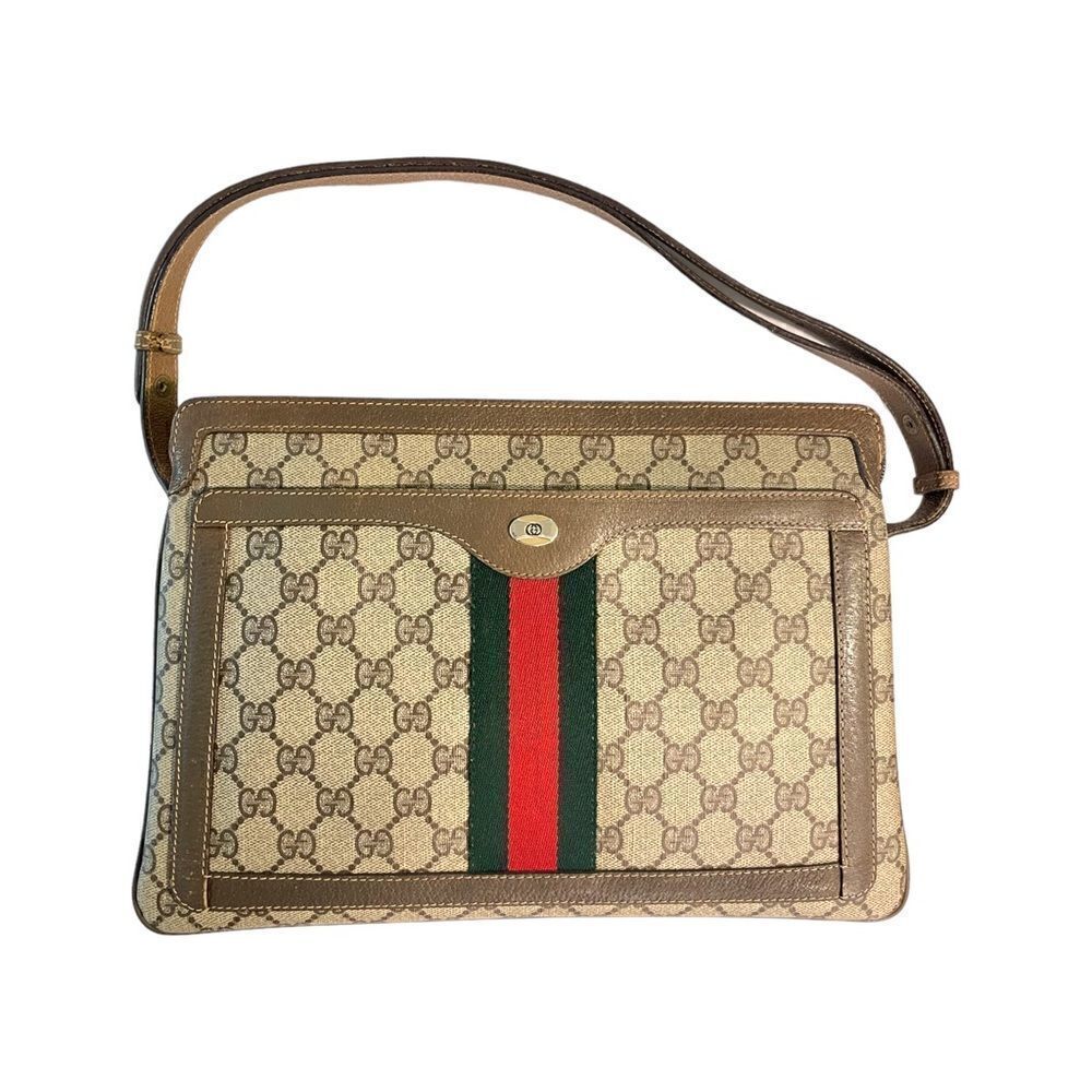 GUCCI Ophidia Vintage Accordion Shoulder Bag - Picture 16 of 16